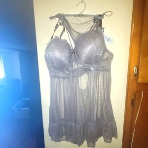 NWT RENE ROFE PLUS SIZE CHEMISE LINGERIE SET - 2 FOR $20